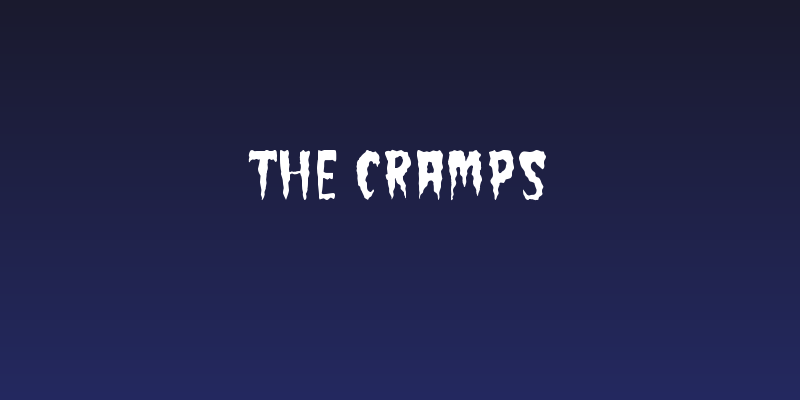 The Cramps Social Header