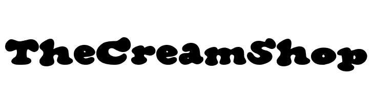 The Cream Shop Font