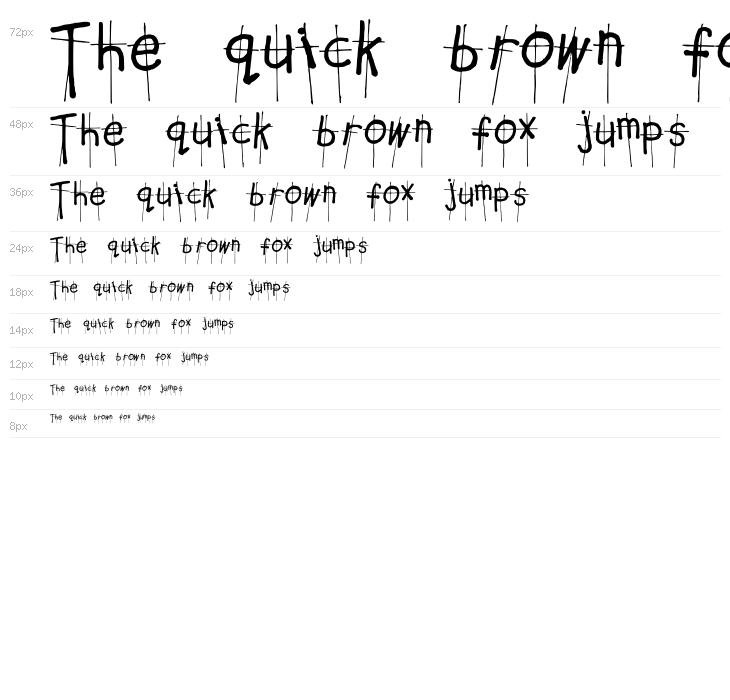 The Crosses We Bear Regular Waterfall