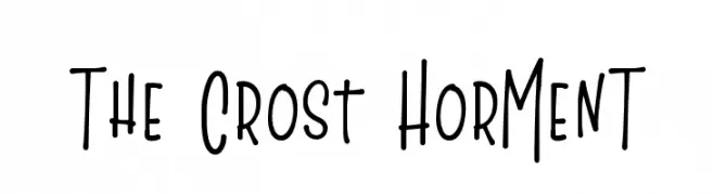 The Crost HorMenT  Fuentes Gratis Descargar