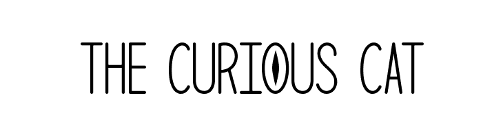The Curious Cat  Fuentes Gratis Descargar