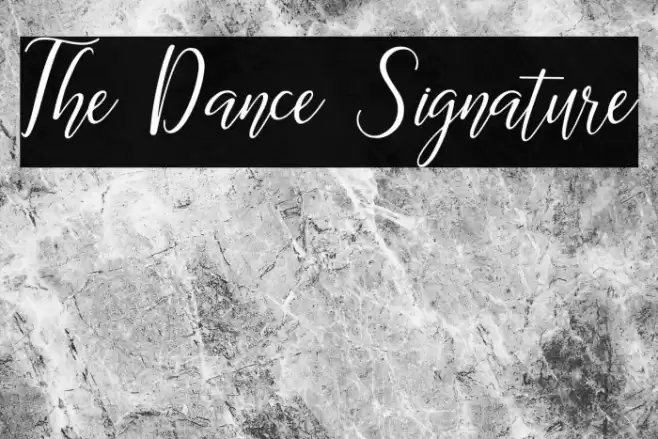 The Dance Signature Polices examples