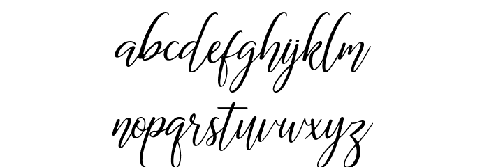 The Dance Signature Polices MINUSCULES