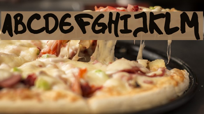 The Dark Jackal Font examples