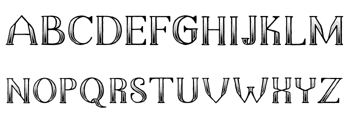 The Dark Titan Classic Font LOWERCASE