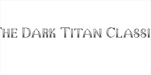 The Dark Titan Classic Logo