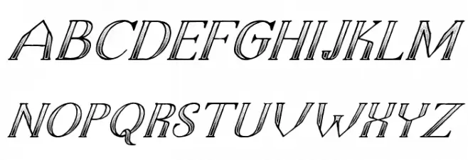 The Dark Titan Classicitalic Polices MAJUSCULES