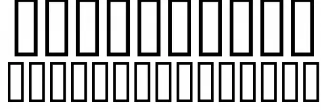 The Dead Are Coming Font OTHER CHARS