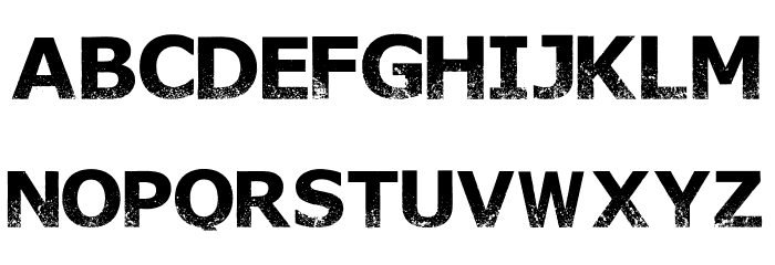 The Dead Are Coming Font LOWERCASE