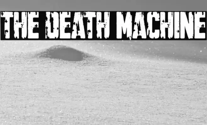 The Death Machine Font examples