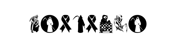 The Death  नि: शुल्क फ़ॉन्ट्स डाउनलोड