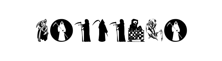 The Death  font caratteri gratis