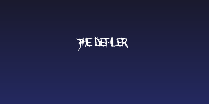 The Defiler Social Header