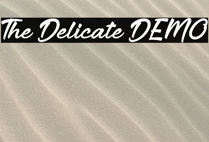 The Delicate DEMO Example 1