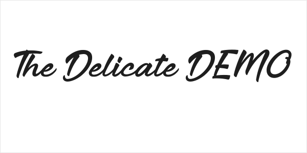 The Delicate DEMO Logo