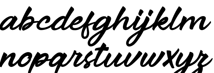 The Delicate DEMO Font LOWERCASE