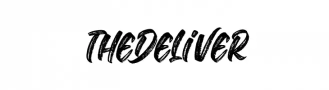 The Deliver  Descarca Fonturi Gratis