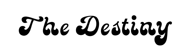 The Destiny  नि: शुल्क फ़ॉन्ट्स डाउनलोड