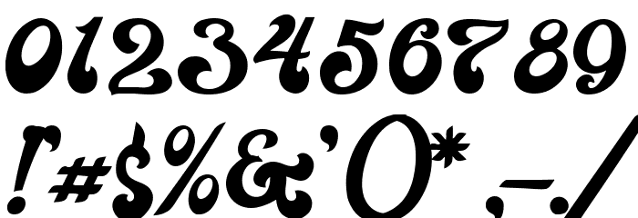 The Destiny Font OTHER CHARS