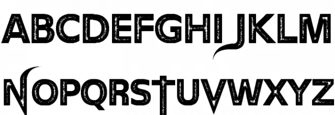 The Devil Net Schriftart Groß
