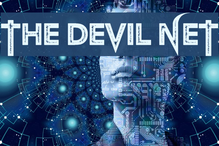 The Devil Net Font examples