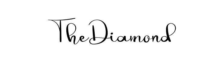 The Diamond  नि: शुल्क फ़ॉन्ट्स डाउनलोड