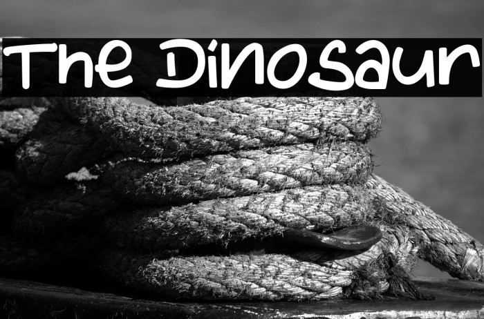 The Dinosaur Example 3
