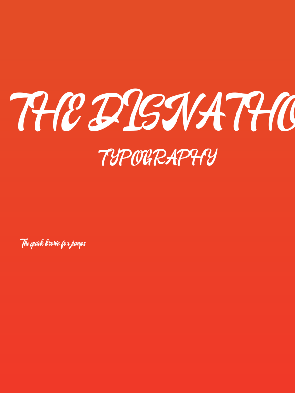 The Disnathos Poster
