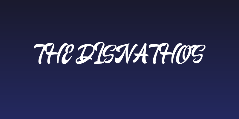 The Disnathos Social Header