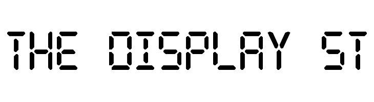The Display St Font