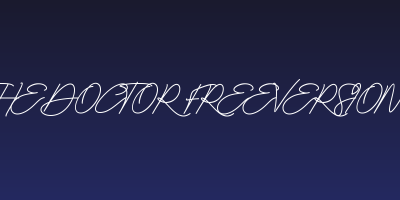 The Doctor FreeVersion Social Header