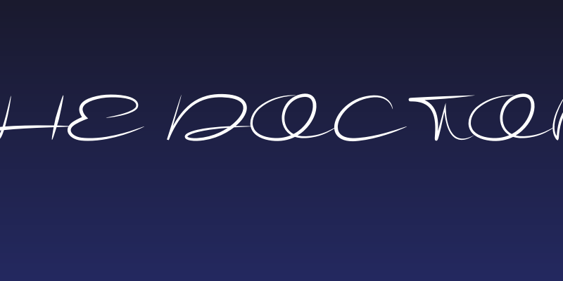 The Doctor Social Header