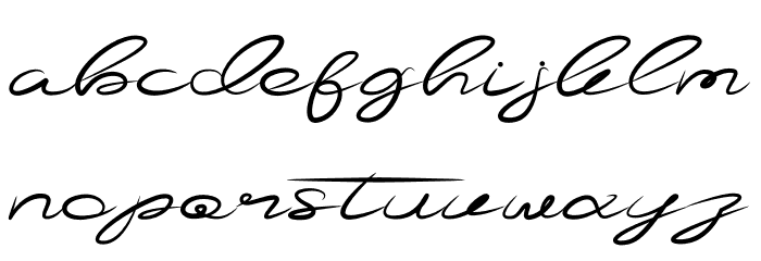 The Doctor Schriftart Kleinbuchstaben