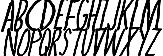 The Dog Ate My Homework Bold Italic Polices MAJUSCULES