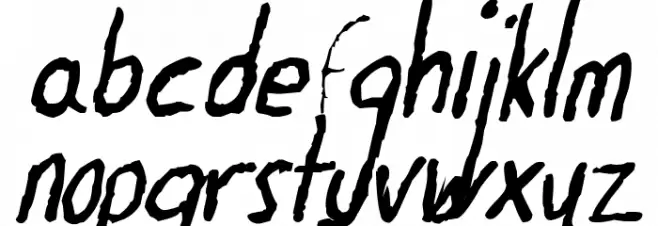 The Dog Ate My Homework Bold Italic Schriftart Kleinbuchstaben