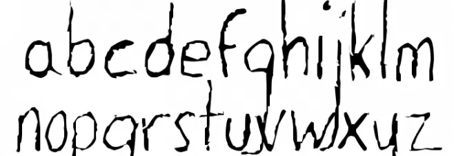 The Dog Ate My Homework Light Schriftart Kleinbuchstaben