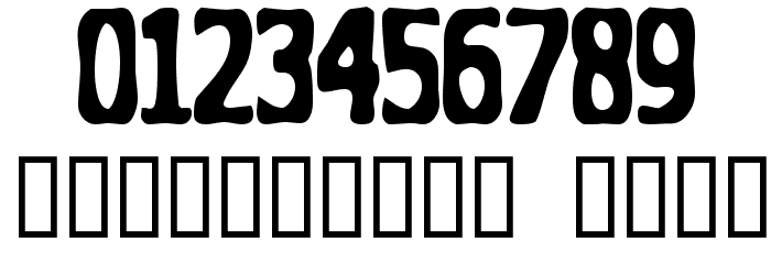 The Doghouse フォント その他の文字
