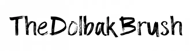 The Dolbak Brush  नि: शुल्क फ़ॉन्ट्स डाउनलोड