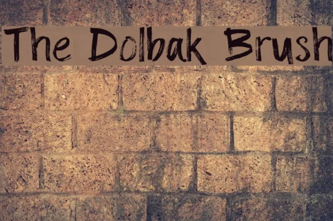 The Dolbak Brush Example 2