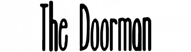 The Doorman  Frei Schriftart Herunterladen