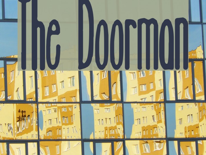 The Doorman Font examples