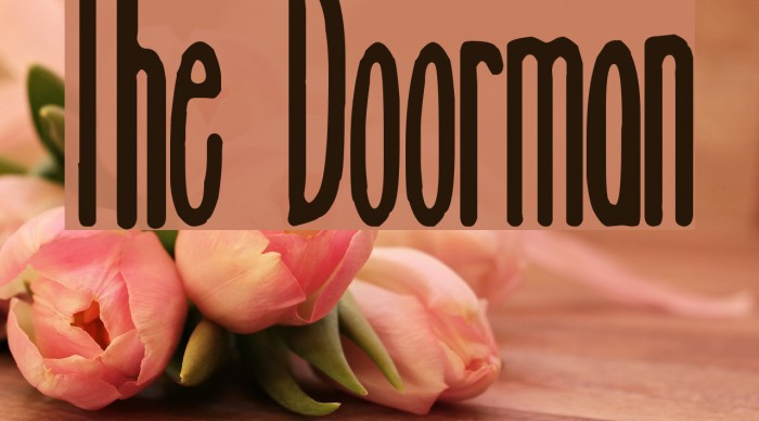 The Doorman Font examples