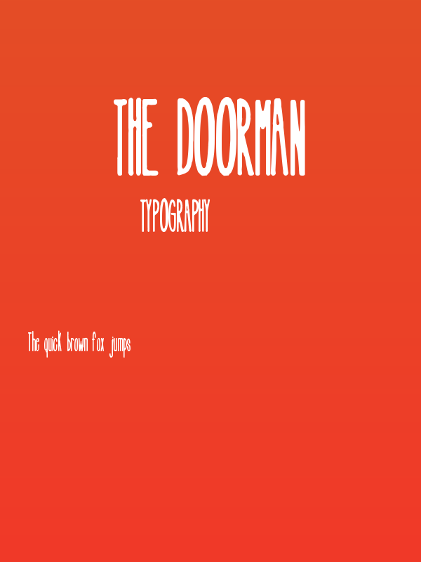 The Doorman Poster