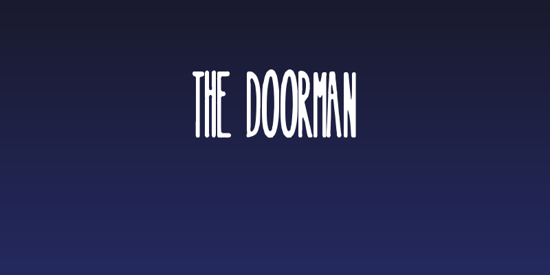 The Doorman Social Header