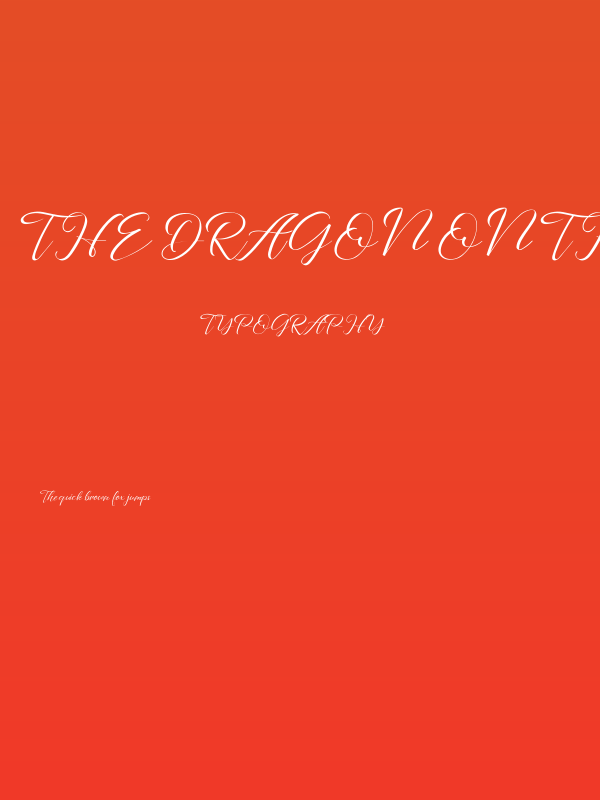 The Dragon on the Rock Poster