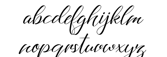 The Dragon on the Rock Font LOWERCASE