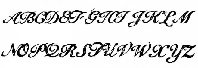 The Dreamer Schriftart Groß