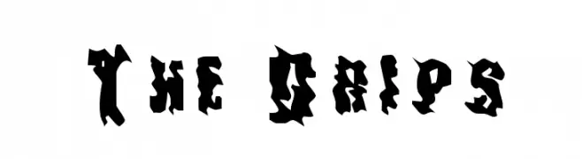 The Drips  Frei Schriftart Herunterladen