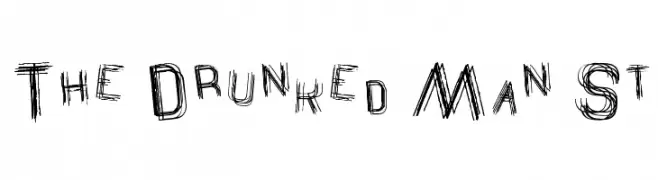 The Drunked Man St  Frei Schriftart Herunterladen