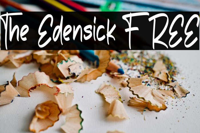 The Edensick FREE Example 2